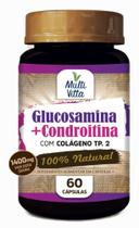 Glucosamin + Condroitin 1400mg com 60 cáps Multivitta Glucosamin + Condroitin 1400mg com 60 cáps Multivitta