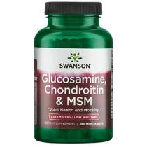Glucosamine, Chondroitin, MSM (360 Mini Tabs) - Swanson Glucosamine, Chondroitin, MSM (360 Mini Tabs) - Swanson