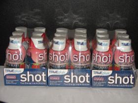 Glucose Liquid Shots TruePlus Mixed Berry Flavor 60mL x 18