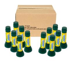Glue Stick Crayola, lavável, seco, transparente, 26 ml, pacote com 12