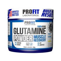 Glutamina 100% Glutamine Powder Sem Sabor Profit