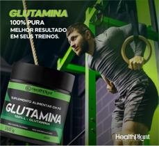 Glutamina 100% L-Glutamina 150g - HealthPlant