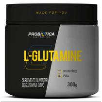 Glutamina 100% Pura 300g Probiotica - L Glutamine Pure