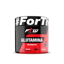 Glutamina 100% Pura Micronizada Glutamine Ftw 150g