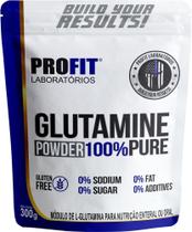 Glutamina 100% Pura Powder 300g Refil - Profit Labs