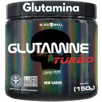 Glutamina 150g Black Skull - Glutamine Caveira Preta
