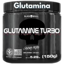 Glutamina 150g Black Skull - Glutamine Caveira Preta