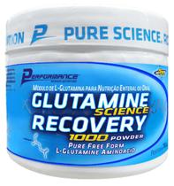 Glutamina - 150g - Glutamine Science Recovery 1000 Powder - Performance Nutrition