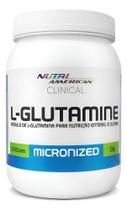 Glutamina 1kg (200 Doses) - 100% Pura Pote - Nutri American Glutamina 1kg (200 Doses) - 100% Pura Pote - Nutri American