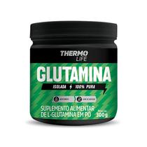 Glutamina 300g 100 Pura Importada Thermo Life Com laudo de pureza