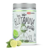 Glutamina 300g Gratidão Saborizada com aroma natural de limão