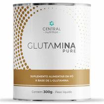 Glutamina Central Nutrition 300gr - Suplemento Alimentar de L-Glutamina em Pó