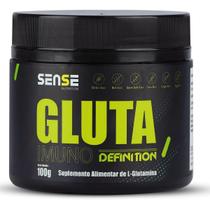 Glutamina Imuno Definition 100g Sense Nutrition Auxilia Recuperação Muscular