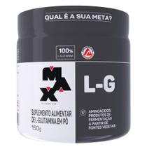 Glutamina L-g 150g Max Titanium Suplemento Academia