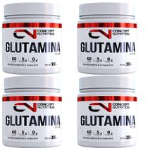 Glutamina L-Glutamina Concept Nutrition - 300g