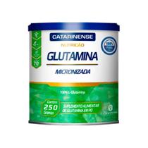 Glutamina Micronizada - 250 Gramas - Catarinense