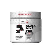 Glutamina Pro Suplemento Nutricional Fórmula Pura 300g Max Titanium