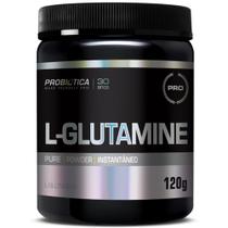 Glutamina Probiotica L-Glutamine em Pó 120g - sem Sabor