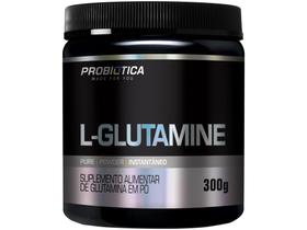 Glutamina Probiotica L-Glutamine em Pó 300g