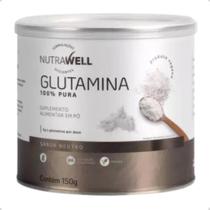 Glutamina Pura 100% Vegano 150g Nutrawell Glutamina Pura 100% Vegano 150g Nutrawell