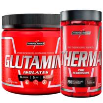 Glutamina Pura 300G + Therma Pro 120 Caps Integralmedica