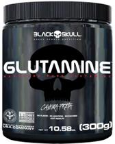 GLUTAMINE 300G - BLACK SKULL - Caveira Preta