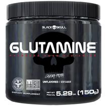 Glutamine caveira preta - glutamina - 150g