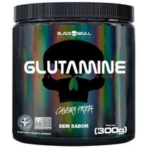 Glutamine pura 300g black skull
