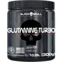 Glutamine Turbo - 300G Sem Sabor - Black Skull