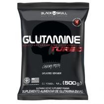 Glutamine Turbo Refil (500g) - Padrão Único - Black Skull