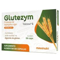 Glutezym Protease - 06 cápsulas - Maxinutri