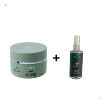 Glynett Máscara Nutrie 250g + Reparador Pontas Silicol 60ml Glynett Máscara Nutrie 250g + Reparador Pontas Silicol 60ml