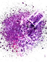 GM9-B Glitter Chunky flocado Poliéster Importado resina unha 100gr - VIOLET GM9-B Glitter Chunky flocado Poliéster Importado resina unha 100gr - VIOLET