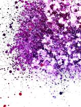 GM9 Glitter Chunky flocado Poliéster Importado resina unha 10gr - VIOLET GM9 Glitter Chunky flocado Poliéster Importado resina unha 10gr - VIOLET