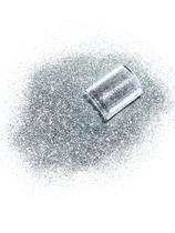 GMF26 Glitter extra fino Poliéster Importado resina unha 10gr - SILVER GMF26 Glitter extra fino Poliéster Importado resina unha 10gr - SILVER