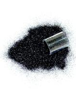 GMF28 Glitter extra fino Poliéster Importado resina unha 10gr - BLACK