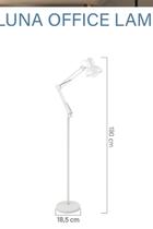 Gmh Abajour Coluna Office 1 Lamp E27 Branco Ol-b Gmh Abajour Coluna Office 1 Lamp E27 Branco Ol-b