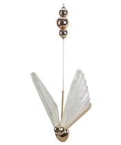 Gmh pendente led wing 8w gold p-wing-gold bivolt
