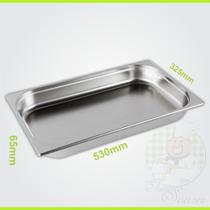 GN Cubas Inox - 1/1 - 65mm - WorkPizza