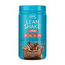 GNC Total Lean Lean Shake + Slimvance Proteína em pó para perda de peso com 200 mg de cafeína Mocha Espresso 20 porções