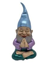 Gnomo de Jardim Zen Duende da Sorte Meditando Decoração yoga Gnomo de Jardim Zen Duende da Sorte Meditando Decoração yoga