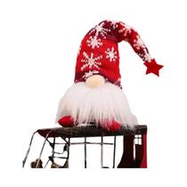 Gnomo de Natal Sem Rosto com Luz Noturna - Decoração de Natal para Casa Gnomo de Natal Sem Rosto com Luz Noturna - Decoração de Natal para Casa