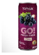 Go fresh fiber refrigerante prebiótico sabor uva lata 269ml Go fresh fiber refrigerante prebiótico sabor uva lata 269ml