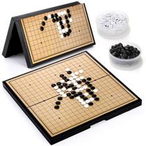 Go Game Set Yarlung Magnetic PVC Stones com tabuleiro de 37 cm