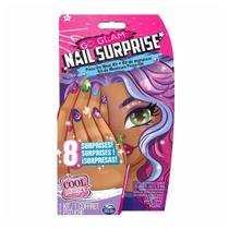 Go Glam Kit de 8 Surpresas Unhas Nail Surprise 3102 - Sunny