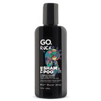 Go man rock the shampoo cabelo/barba 140ml