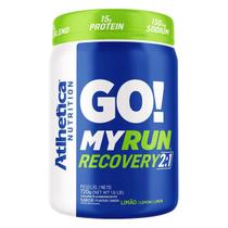Go My Run Recovery 2:1 720g - Atlhetica - Sabor Limão