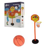 Go PLAY KIT Basketball C/ Pedestal Ajustavel C/ Bola e Bomba - Multilaser