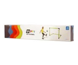 Go Play Kit Futebol Com Bola Trave De Gol E Bomba - Multikids Go Play Kit Futebol Com Bola Trave De Gol E Bomba - Multikids