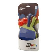 Go Play Kit Ping Pong com 2 Raquetes e Bolinha - Multikids - BR950 Go Play Kit Ping Pong com 2 Raquetes e Bolinha - Multikids - BR950